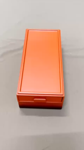 Hộp đựng đũa muỗng 2 tằng sơn mài cao cấp size 11x25x7 cm