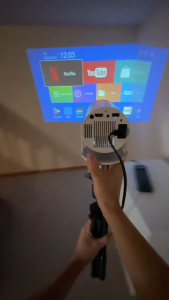 YAMY projector stand tripod Adjustable Universal Portable Folding Tripod Mount Floor Stand