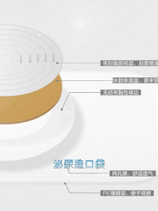 10Pcs Drainage Urostomy Bag One-piece Care Urostomy Pocket Transparent Anti-resistance Urine Collection Bag Urinary Bag