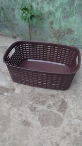 3pcs KERANJANG kotak coklat/KERANJANG TEMPAT BUMBU