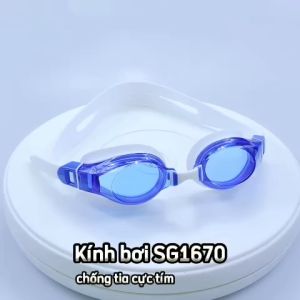 Kiếng Bơi Thể Thao Kính Bơi Người Lớn Chống UV Chống Sương Dây Đeo Silicone Êm Ái Cleacco SG1670 BORO SPORT