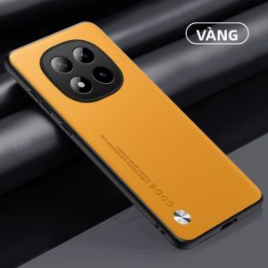 EUCAGR Da PU Ốp Điện Thoại Cho Xiaomi Poco M8 Pro 5G Silicon Chống Sốc Bảo Vệ Toàn Diện Mặt Sau Chống Trầy Xước Chống Trơn Trượt