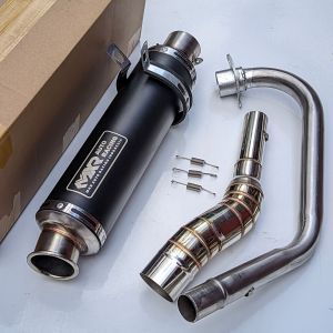 Knalpot racing original mxr type xr-02 black coating pnp vixion satria fu mx sonic cbr r15 verza megapro dll