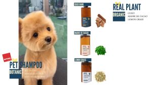 Natura Pet Shampoo Anti Flea & Tick + Anti Infection (Organic Madre De Cacao Ginger botanic dog shampoo 500 ml)