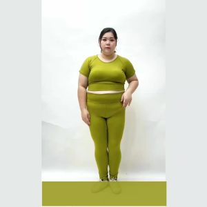 Setelan olahraga wanita 3XL-4XL REVO SET setelan senam wanita setelan aerobic legging zumba celana senam wanita bandung