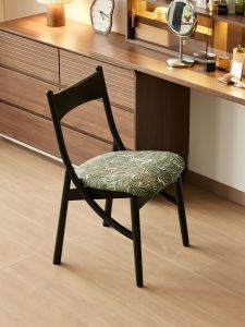 XIANGNANSONG | Stylish Designer Vanity Stool with Backrest