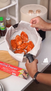 monqiqi กระดาษไขรองอาหาร กระดาษซับน้ำมัน Food Grade กระดาษซับน้ำมันทอด500แผ่น/ กระดาษรองขนม กระดาษไข กระดาษห่อสินค้า ห่อแซนวิช