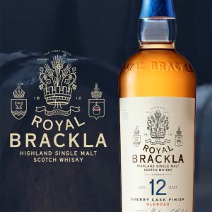Royal Brackla 12 Year Old Single Malt Scotch Whisky Spirit Finished in Oloroso Sherry Casks 46% ABV 70cl / 700ml