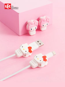 Cartoon LEC Phone Data Cable Protection Cover Universal for  13 Android Anti-Break Cute Mobile Phone Cable Organizer