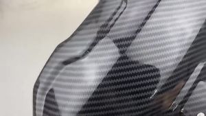 {BG}พร้อมส่ง กันดีดหลัง บังโคลนหลังสกูตเตอร์ งเล็บอลูมิเนียม น้ำป้องกันการกระเซ็น ใช้สำหรับ N1S ลายเคฟล่า Mavericks