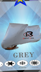 ARIIC Moto Cover 100% Sun Protection/Waterproof Dust Proof Motor ARIIC 318 318-GT GOBI-250 TOUCH