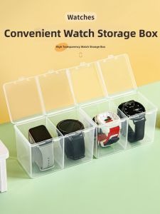 MRUN | Transparent Dustproof Watch Storage Box Double Slots