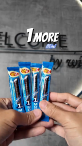 MINI 1 MORE COMPOUND CHOCOLATE COATED WAFER ROLLS WITH MILK FLAVOURED CREAM 300G