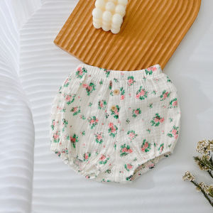 Baby Bottom-Enlarged Pants Summer Thin Men and Women Baby Big Butt Shorts Outwear Newborn Baby Child Loose Bud Pants