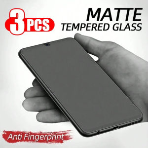 3 Pcs Matte Frosted Tempered Glass Screen Protector Compatible WIth Samsung Galaxy A Full Cover 9H Hardness & Anti-Fingerprint