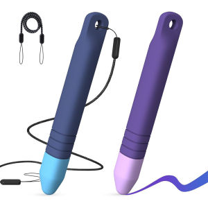[Vktech] Childrens Smart Stylus Pen for iPad and Fire Kids Anti-Rolling with Precise Touch and Soft Tip