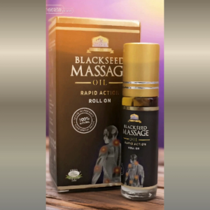 Alkhair Black Seed Massage Roll On / Black Seed Oil Massage / 6 ml / Natural / High Quality / Oitment