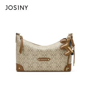 Josiny | Vintage Crossbody Bag with Print