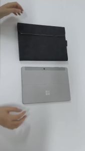 AJIUYU Flip Cover PU Leather Case For Microsoft Surface Pro 9 8 7 7Plus 6 5 4 Tablet Sleeve For Surface Go 1 2 3 Go2 Stand Case