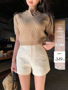 Luxury Style Minimalist Comfortable Linen Shorts