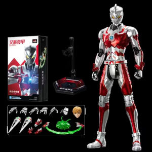 ZD Toys Ultraman Figure Kotaro Higashi Zero suit Tiga suit Ace Ultra Seven Ultraman Jack Cartoon Collect Toys Birthday Gifts