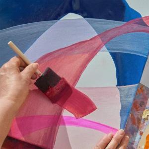 Bàn Chải Phủ Màng Dầu Sơn Dầu Acrylic Bút Vẽ Graffiti Bút Chải Mút Chuyên Dụng Cho Sơn Dầu Bút Chải Phủ Màng