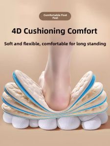 Summer Sweat-Absorbing Anti-Odor Breathable Soft Sole Comfortable Anti-Foot Pain Insoles