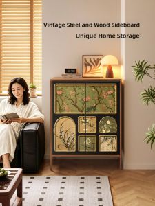 MR ART | Retro Style Storage Cabinet