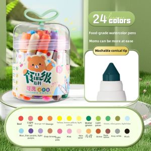 M&G | Food Grade Washable Water-based Conical Tip Markers 24 Colors