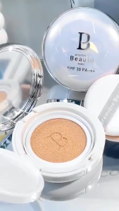 BPOM Premiere Beaute Sunscreen Cushion Foundation Powder Bedak Tahan Air Lama Kecantikan Wanita