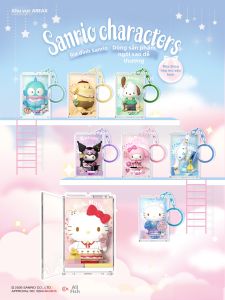 AREA-X | HelloKitty Intellectual Development Blind Box Charms Building Blocks