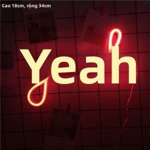 Biển Hiệu Đèn LED Neon Sử Dụng Pin USB Đèn Phát Sáng Biển Hiệu Mở Cửa Dành Cho Cửa Hàng Quán Bar Quán Cà Phê Trang Trí Tường Đèn Neon