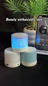 Mini Bluetooth Speaker Wireless Loudspeaker Crack Led Sd Card Usb Subwoofer Portable Mp3 Music Sound Column For Pc Mobile Phone