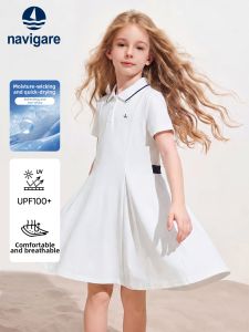 navigare kids | New Summer Polo Collar Quick-Dry Sporty Dress