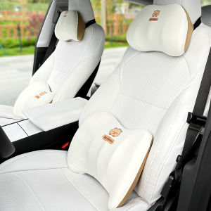 Cute Car Neck Pillow Womens Automobile Interior Accessories Cartoon Polyester Fiber Natural Cotton Four Seasons Universal