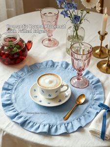 Retro Insulated Round Placemat