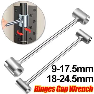 Hinge Gaps Adjusting Wrench Double Head Door Hinge Repair Spanner Labor-Saving Wrench For Home Hinge Gaps Repair Tools