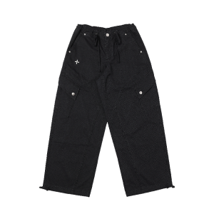 SMFK | Retro Style Paratrooper Cargo Pants Wide Leg Loose