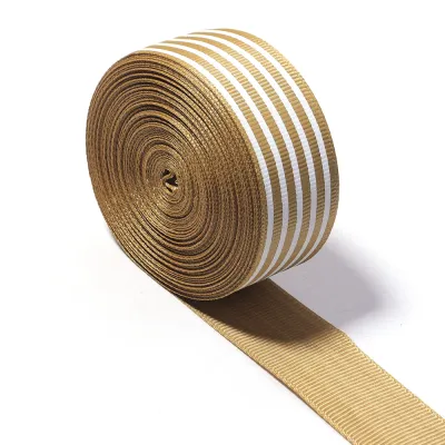 2.5cm Single Face Stripe Black And White Red Blue Stripe Grosgrain Ribbon Sewing Tape Party Ribbon Soft Fabic Wrap Band Webbing