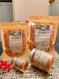 Muối xí muội Trúc An - hàng chuẩn Đà Lạt loại đặc biệt nhiều miếng xí muội 100% organic không chất bảo quản