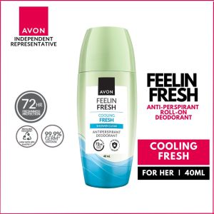 AVON Feelin Fresh Anti-Perspirant Roll-On Deodorant 40mL | 100% AUTHENTIC