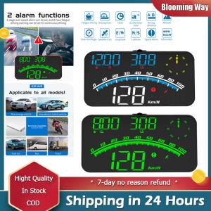 🚚 Local Delivery🚚Auto HUD Head Up Display GPS Beidou Car Hud Speedometer Compass Altitude Car Projetor Over Speeding Alarm System