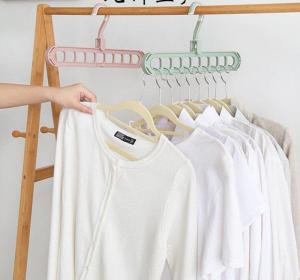 B4524 Magic Hanger Storage Rack Adjustable Anti-slip Hanger Hooks
