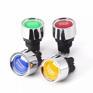 BeautyBoostT สวิตช์สตาร์ทเครื่องยนต์รถยนต์แบบไม่ใช้กุญแจ