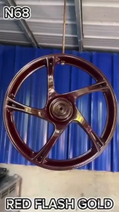 1KG RED FLASH GOLD - N68 - POWDER COATING PAINT