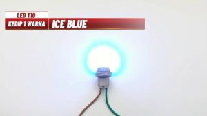 Lampu LED Kedip / Strobo / Flash T10 Jelly 1/2/4 Warna Lampu Senja / Sein