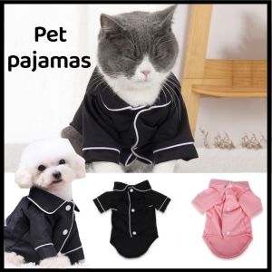 Dog Fashion Pajamas Pet Soft Clothing for Small Medium Dogs Clothes Cat Clothes Comfortable Pajama