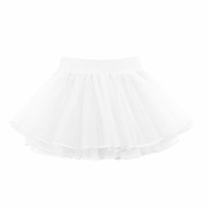 Váy Khiêu Vũ Lưới Cho Bé Gái Váy Khiêu Vũ Nửa Thân Váy Khiêu Vũ Ballet Cho Trẻ Em Váy Khiêu Vũ Cotton Pha Nylon Cho Bé Gái
