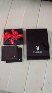 วันเกิด ของขวัญ กระเป๋าตังค์ หนังแท้ กระเป๋าสตางค์ Playboy สำหรับผู้ชาย ราคาที่มีประสิทธิภาพ รายการสินค้า สีอากาศ ราคาต่ำสุด ในร้านในไทย