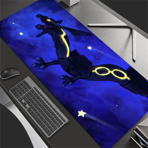 Bandai | Mouse Pad Gaming Large Non-Slip Dywan Gamer Keyboard Desk Mat Table Carpet Mousepad XXL P-Pokemons Rayquaza  For Computer